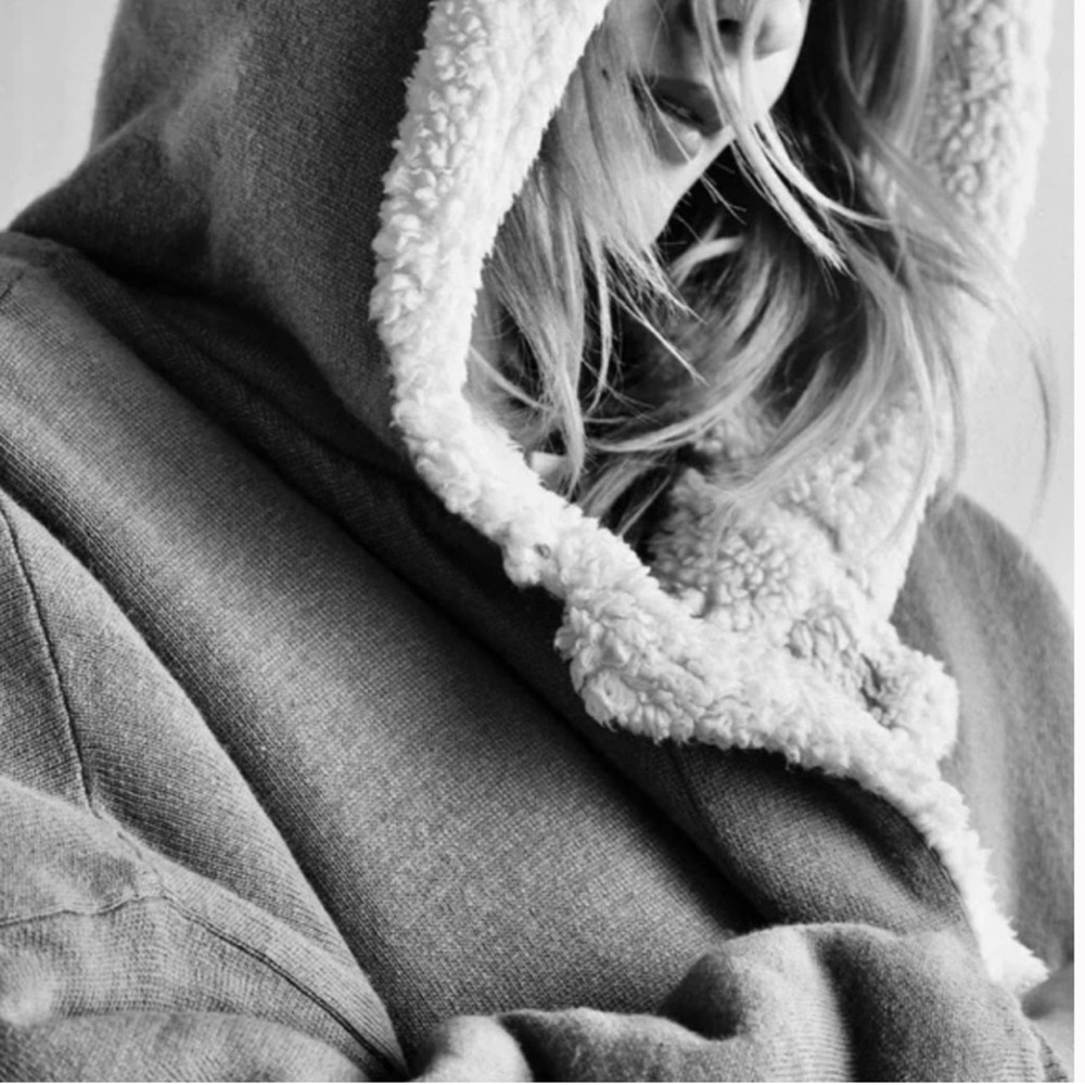 NWOT Free People/North Pole collab Cardi Faux
Shearling Lined Long Coat size L